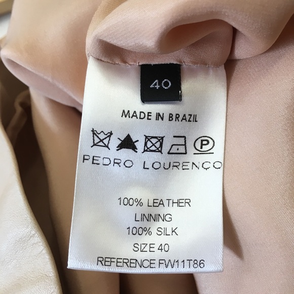 Pedro Lourenco couture leather top. - Picture 4 of 6